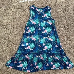 Royal Caribbean Hawaiian print sundress anchor print bought in cruise ship shop